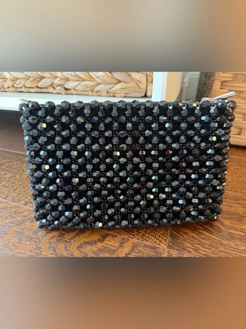 NEVER USED! Kate Spade Purl Flower Beaded Clutch